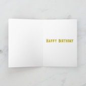 BIRTHDAY CELEBRATION CARD カード (内部)