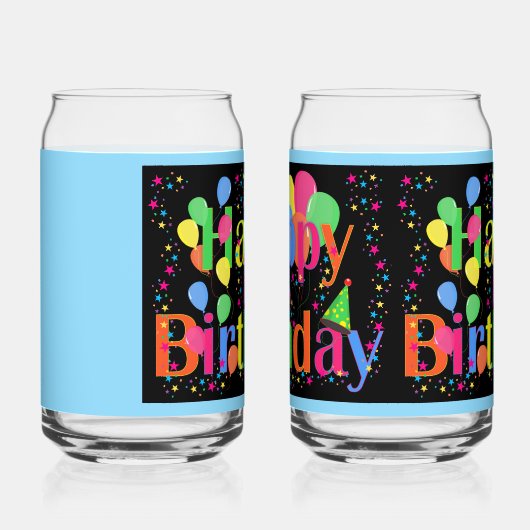 Birthday Celebration...party on! ガラス缶 (右)