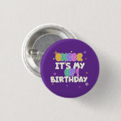 BIRTHDAY CHEER UP BUTTON  缶バッジ (正面&裏面)
