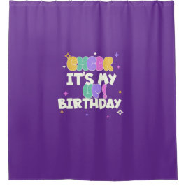 BIRTHDAY CHEER UP SHOWER CURTAIN  シャワーカーテン