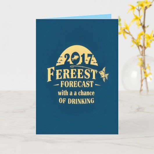 Birthday Cheers カード (黄色い花)