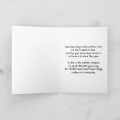Birthday circles for brother aged 12 カード (内部)