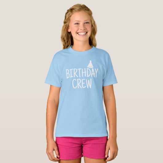 Birthday Crew Tシャツ (正面フル)
