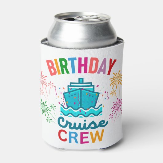 BIRTHDAY CRUISE CREW 缶クーラー (缶正面)