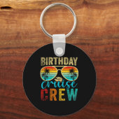 Birthday Cruise Crew Cruise Birthday Cruising Trip キーホルダー (正面)