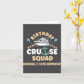 Birthday Cruise Squad  カード (黄色い花)