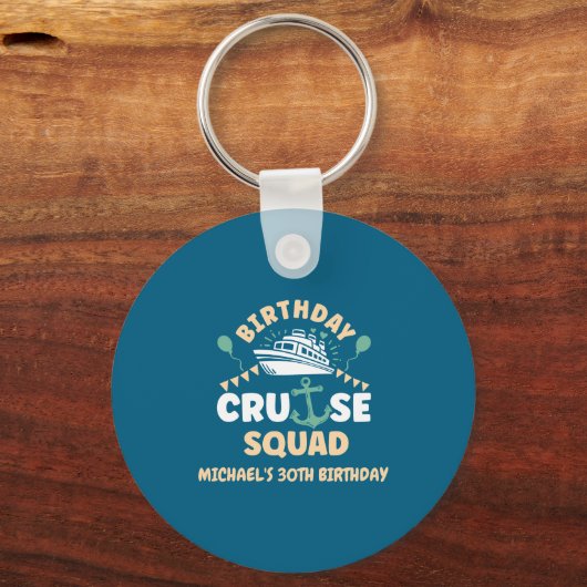 Birthday Cruise Squad  キーホルダー (正面)