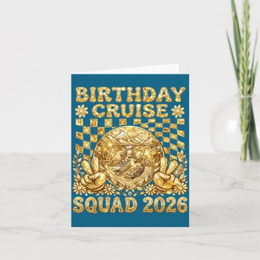Birthday Cruise Squad 2026 Golden Party Cruising V カード (正面)