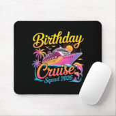 Birthday Cruise Squad 2026 Vacation Summer Trip Fa マウスパッド (マウス)