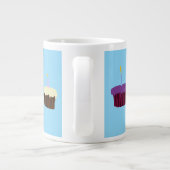 Birthday Cupcakes Jumbo Mug ジャンボコーヒーマグカップ (裏面)