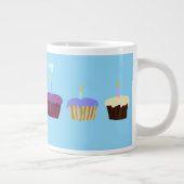 Birthday Cupcakes Jumbo Mug ジャンボコーヒーマグカップ (右)