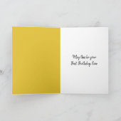 Birthday Cute Munchkin By an Old Door カード (内部)