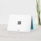 Birthday Drooling Bloodhound Humor カード (裏面)