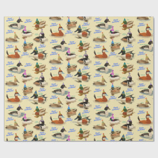 Birthday Duck Gift Wrap ラッピングペーパー
