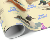Birthday Duck Gift Wrap ラッピングペーパー (ロールコーナー)