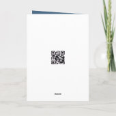 Birthday Duckling In a Blue T-shirt Pocket カード (裏面)