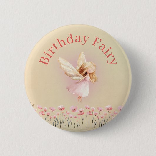 Birthday Fairy 缶バッジ (正面)
