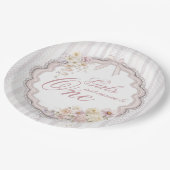 Birthday Floral Wildflower Gils Just Wanna be ONE ペーパープレート (アングル)