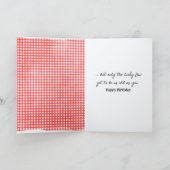 Birthday For Grumpy Old Lady カード (内部)