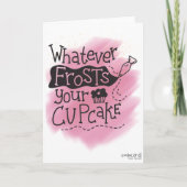 Birthday- Frost for your cupcake カード (正面)