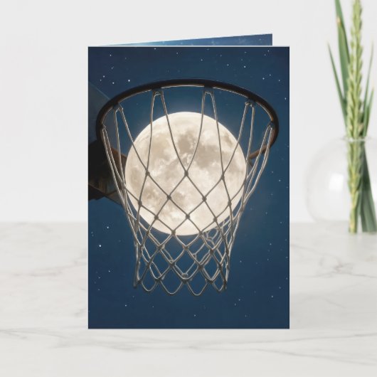 Birthday Full Moon In a Basketball Net カード (正面)