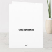 BIRTHDAY FUNNY GETTING OLDER DOG GREETING CARD カード (裏面)