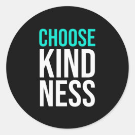 Birthday Gift Choose Kindness ラウンドシール