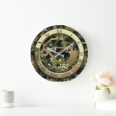 Birthday Gift Funny Wall Clock ラージ壁時計 (ホーム)