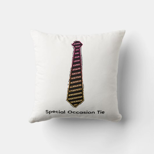 Birthday Gift Tie Fun  クッション (裏面)