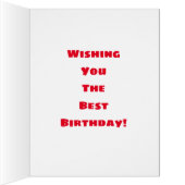 Birthday Gifts BIG Greeting Card (内側(右))
