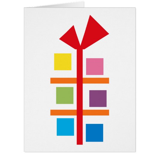 Birthday Gifts BIG Greeting Card (正面)