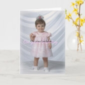 Birthday Girl  カード (黄色い花)