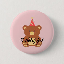 Birthday Girl Button 缶バッジ