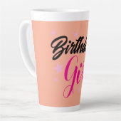 Birthday Girl | Collection  Féminins | Baréjoa カフェラテマグ (左アングル)