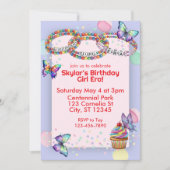 Birthday Girl Era, Friendship Bracelet Birthday 招待状 (正面)