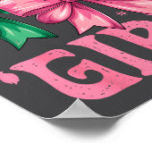 Birthday Girl Nk And Green Birthday Witch Women Gi ポスター (角)