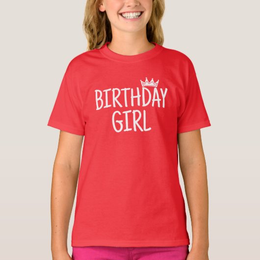 Birthday Girl Tシャツ (正面)