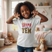 Birthday Girl TEN Leopard Print Party Shirt Tシャツ