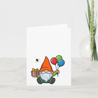 Birthday Gnome Card サンキューカード