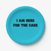 Birthday goals ペーパープレート (正面)