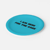 Birthday goals ペーパープレート (アングル)