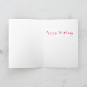 birthday=greeting-cardのためのヴィンテージの芸術のイメージ カード (内部)