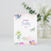 Birthday greeting card ポストカード (スタンド正面)