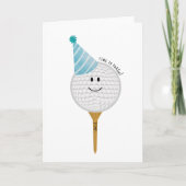 Birthday Greeting Card for Golf Lover カード (正面)