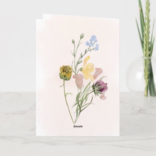 Birthday Greetings Card  カード (裏面)