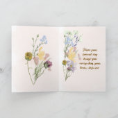 Birthday Greetings Card カード (内部)