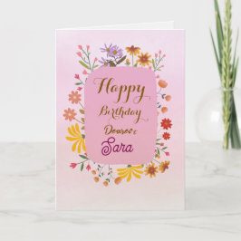 Birthday Greetings Card  カード