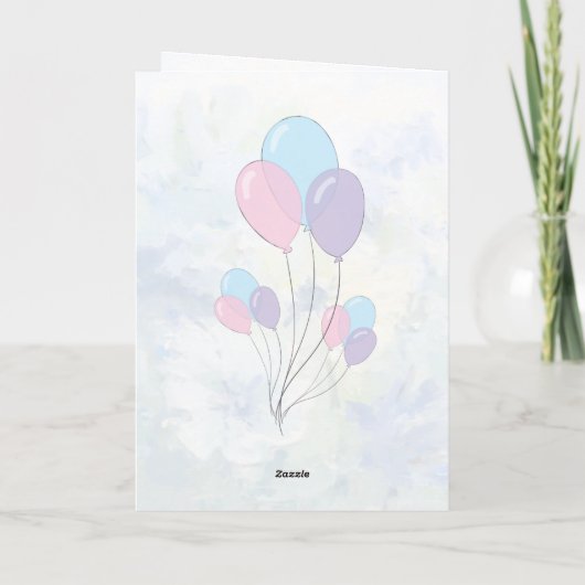 Birthday Greetings Card カード (裏面)