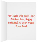 Birthday Greetings Ginger Cats (内側(右))