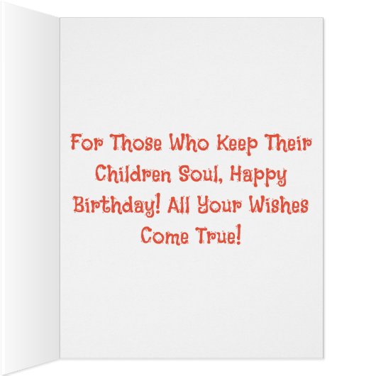 Birthday Greetings Ginger Cats (内側(右))